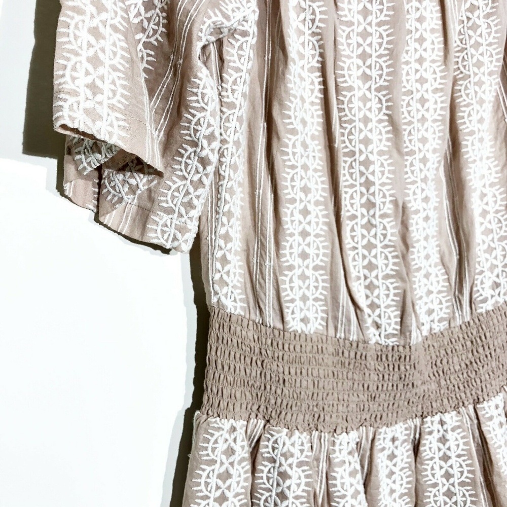 TULAROSA Fiona Embroidered Boho Dress French Mauve - Picture 7 of 8